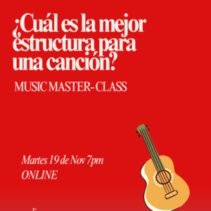 Masterclass Estructuras de canciones