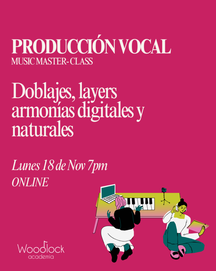 Masterclass Producción Vocal